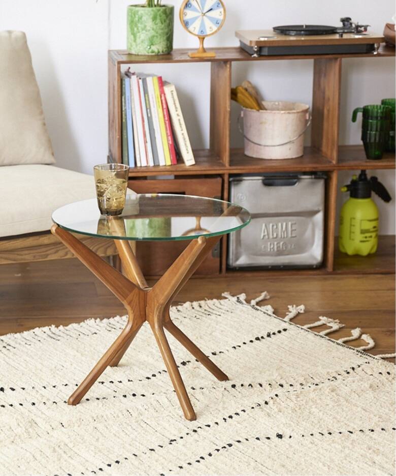 TRESTLES SIDE TABLE