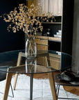 G-knot Glass Table 1200 round