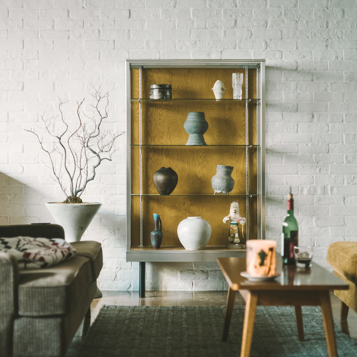 ALUMINIUM GLASS CASE