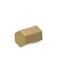 toolbox | Brass Hardware Knob - Hexagonal Column