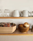 Yamato | Wooden Hexagon Bread Case Container