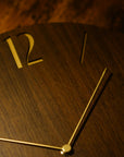 INTERZERO | PROUD Clock Walnut