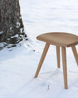 KIJIYA | Moon stool - Walnut