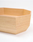 Yamato | Wooden Hexagon Bread Case Container