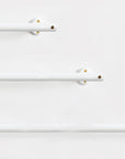 toolbox | White Steel Burst Straight
