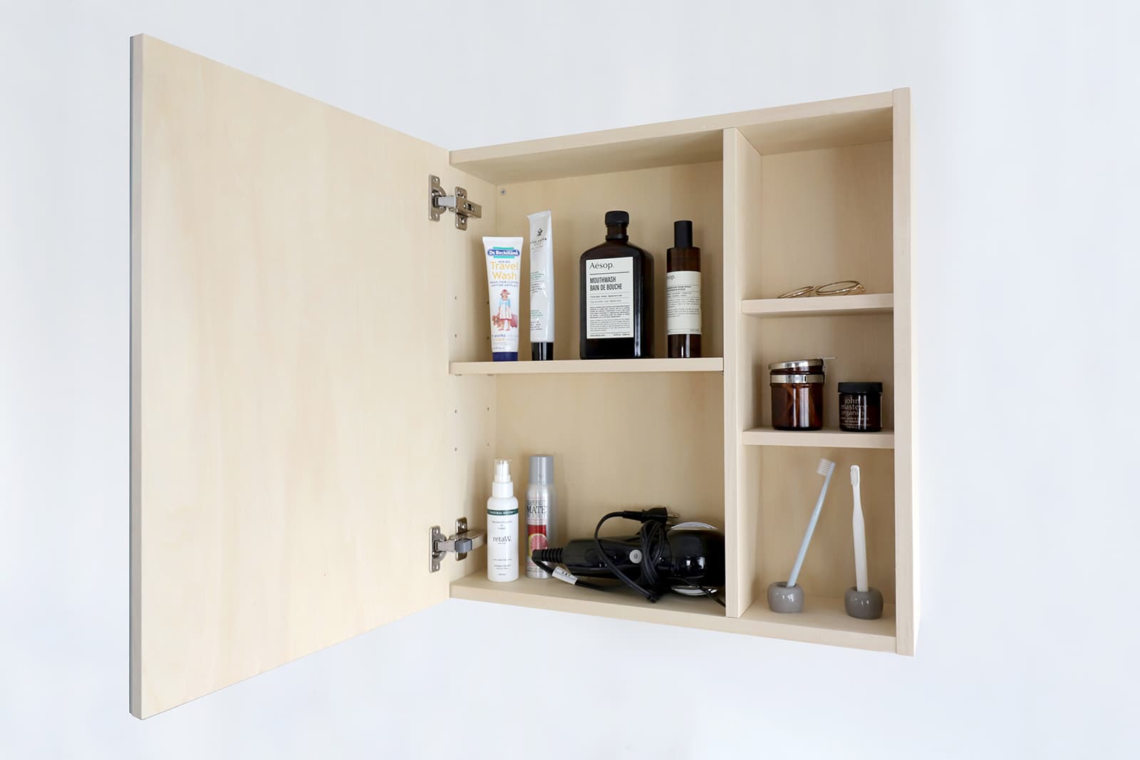 toolbox | Box Mirror with Shelf