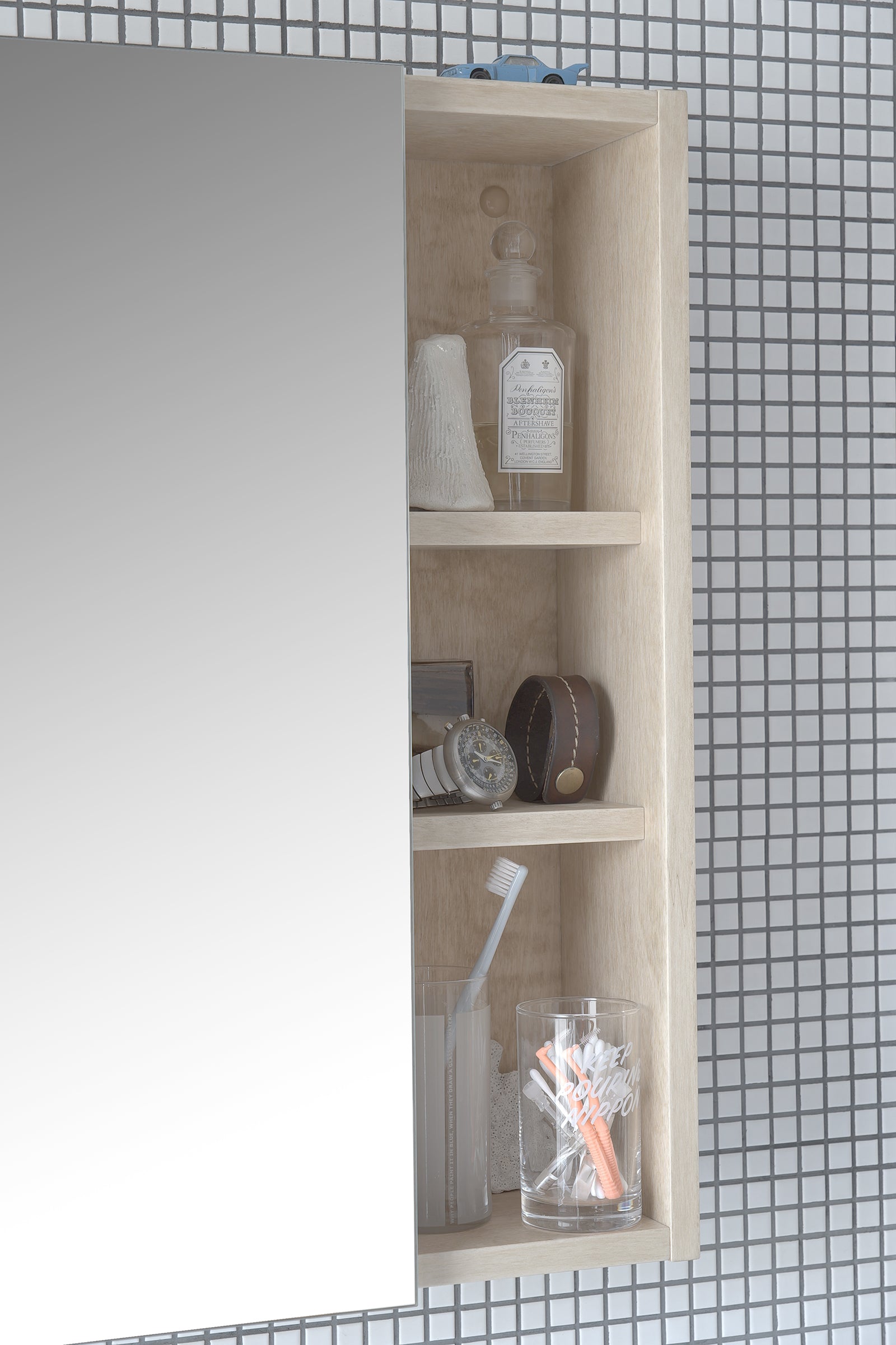 toolbox | Box Mirror with Shelf