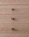 toolbox | Brass Hardware Knob - Snake Twisted
