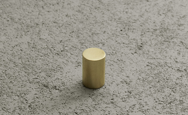 toolbox | Brass Hardware Knob - Cylinder
