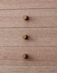 toolbox | Brass Hardware φ15 Knob - Mesh Knurling