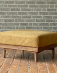 WHISKY OAK SOFA OTTOMAN