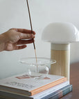 AXCIS,INC. | Glass Incense Vase - Lua