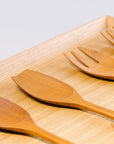 OUUR | WOOD KITCHEN TOOL - SALADA SURVER FORK
