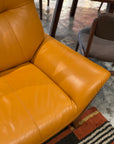 Clearance Sale - 朝日木工 - BULL Sofa 2P / Leather A (Orange)