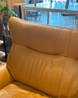 Clearance Sale - 朝日木工 - BULL Sofa 2P / Leather A (Orange)