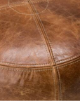 OAKS LEATHER STOOL