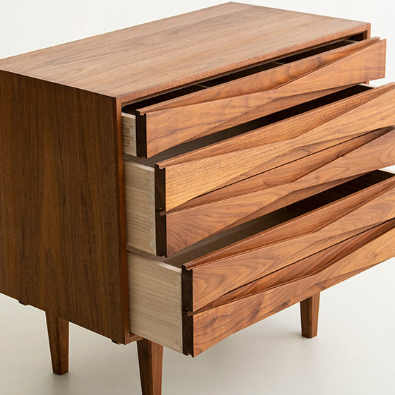 SLOPE GLASS TOP CABINET