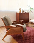 WICKER LOUNGE CHAIR