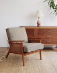 WICKER LOUNGE CHAIR