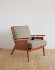 WICKER LOUNGE CHAIR