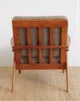 WICKER LOUNGE CHAIR