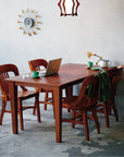 WARNER DINING TABLE ( HERRINGBONE / STANDARD )
