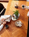 WARNER DINING TABLE ( HERRINGBONE / STANDARD )
