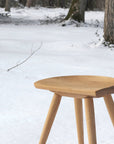 KIJIYA | Moon stool - Walnut