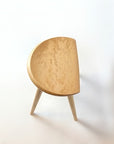 KIJIYA | Moon stool - Chestnut