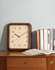 INTERZERO | BOOK Clock Walnut