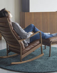 BLUEPRINT HIGH BACK ROCKING LOUNGE CHAIR