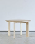BOARD TABLE (Circle) ( WALNUT / WHITE ASH )