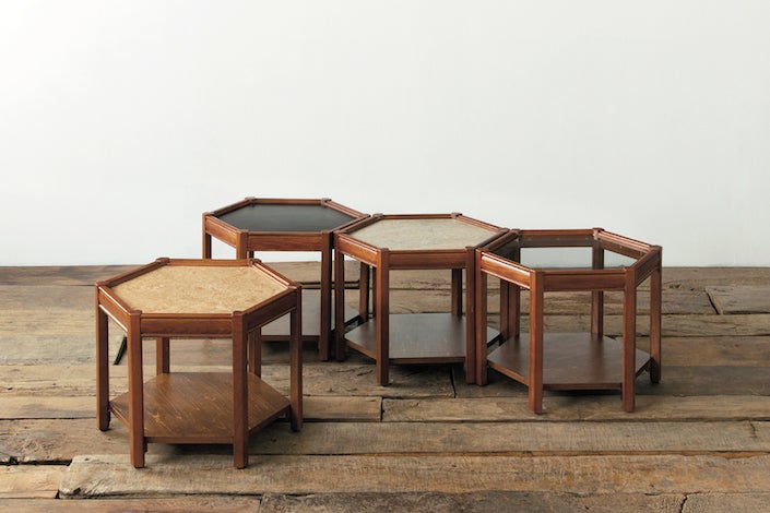 BROOKS HEXAGON TABLE （グレー） BROOKS HEXAGON TABLE – HOW Furniture