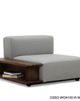 COMPOSIT SYSTEM SOFA(WOOD ARM) - D1000