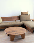 FREX WOOD CHAISE LONGUE 084