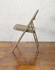 TUBULAR STEEL FOLDING CHAIR