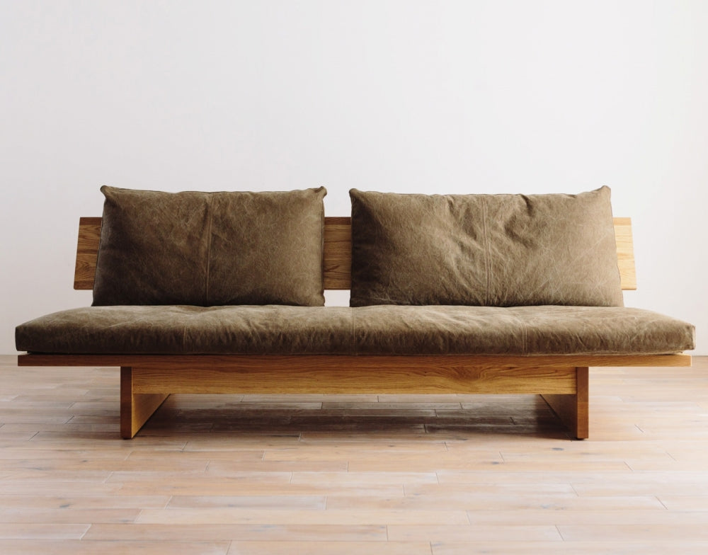 FREX WOOD SOFA W1400