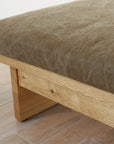 FREX WOOD OTTOMAN 084
