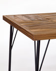 PARCS DINING TABLE ( WALNUT )