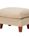 JETTY FEATHER OTTOMAN