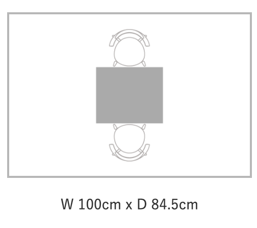 (DINING TABLE) WILDWOOD DINING TABLE T26 / W1000