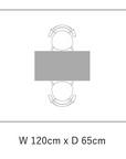 (DINING TABLE )WILDWOOD DINING TABLE T26 / W1200