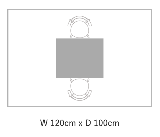 (DINING TABLE )WILDWOOD DINING TABLE T26 / W1200