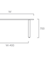 FLAT STEEL TABLE