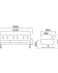 SKAL II SOFA 3P
