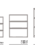 STACKING BOOK CASE