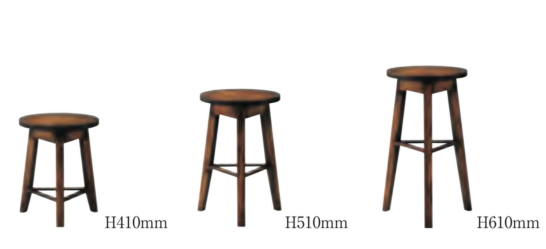 WHISKY OAK STOOL