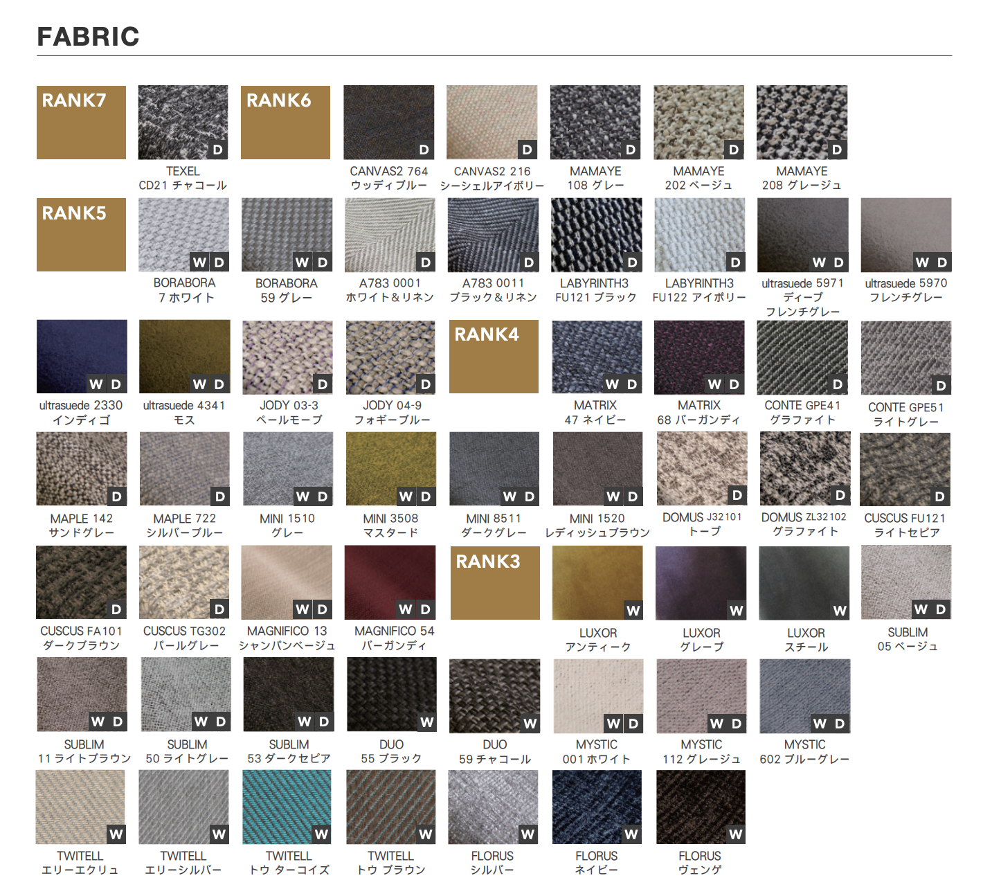 DANISH SOFA/ ARMLESS - W1800 x SH380