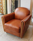 OAKS CLUB CHAIR (CRACK / SMOOTH)