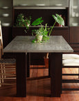 ANIMA DINING TABLE ALUMINIUM